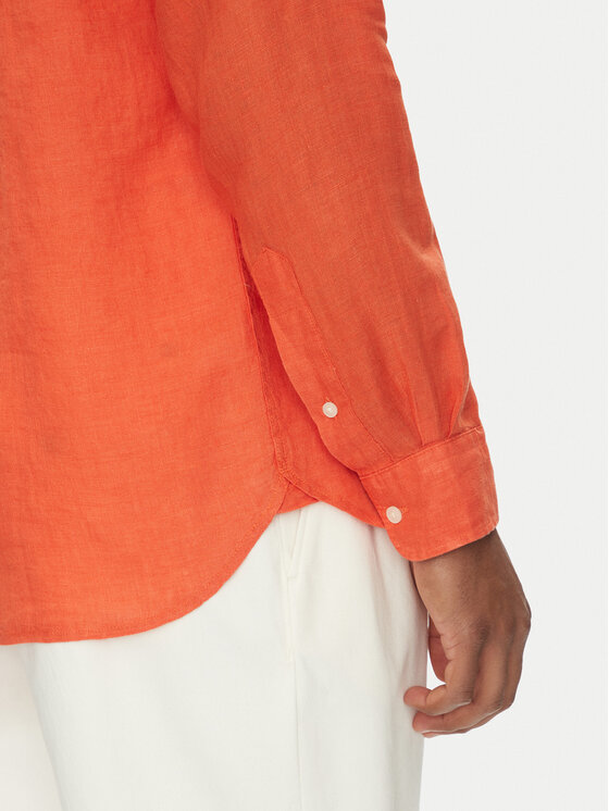 Tommy Hilfiger Tommy Hilfiger Hemd MW0MW34602 Orange Regular Fit