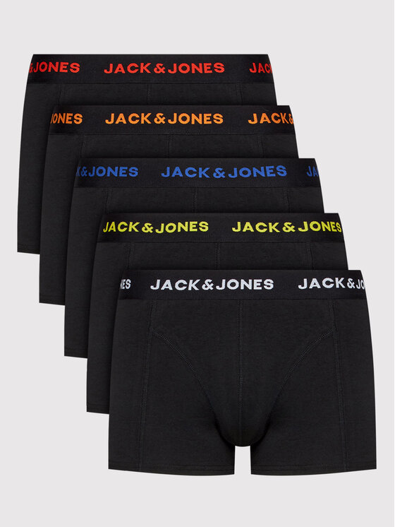 Jack & Jones Jack & Jones Set di 5 boxer Black Friday 12167028 Nero