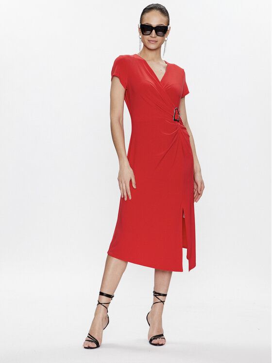 Joseph Ribkoff Joseph Ribkoff Коктейльна сукня 231052X Червоний Regular Fit