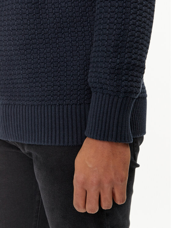 Selected Homme Selected Homme Rollkragenpullover 16091739 Dunkelblau Regular Fit