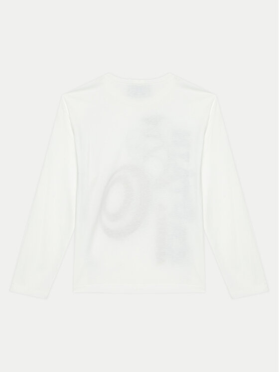 United Colors Of Benetton United Colors Of Benetton Bluzka 3ATNC10M8 Biały Regular Fit