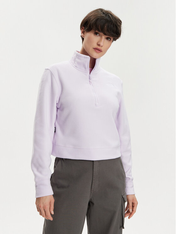 The North Face The North Face Fliso džemperis Glacier NF0A855P Violetinė Regular Fit
