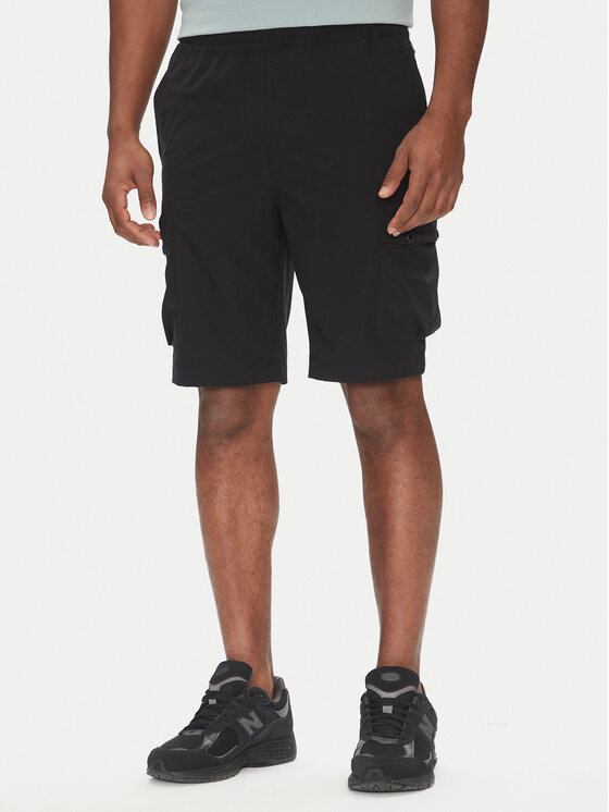 Parajumpers Pantaloncini sportivi Tuna 25SMPMPARR13 Nero Regular Fit, taglia : M