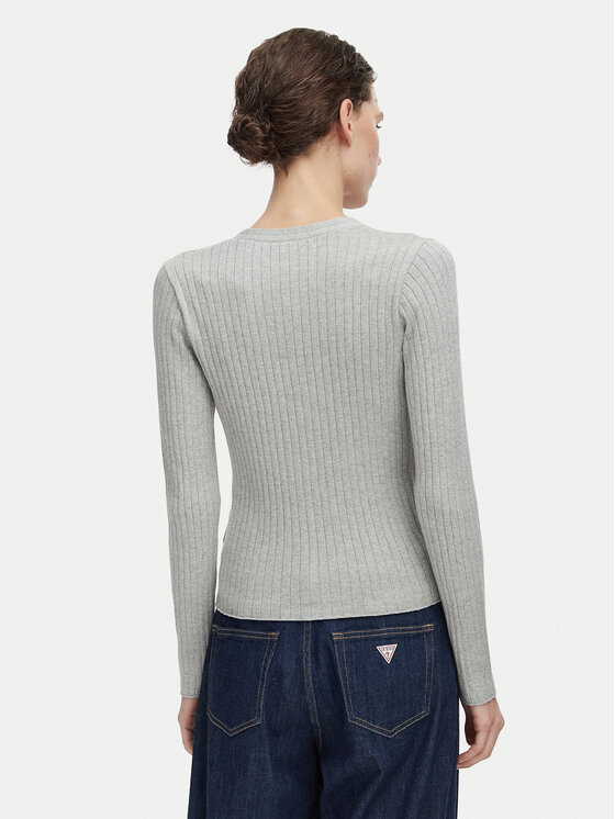 Calvin Klein Jeans Calvin Klein Jeans Kardigan LV047G339G Světle šedá Slim Fit