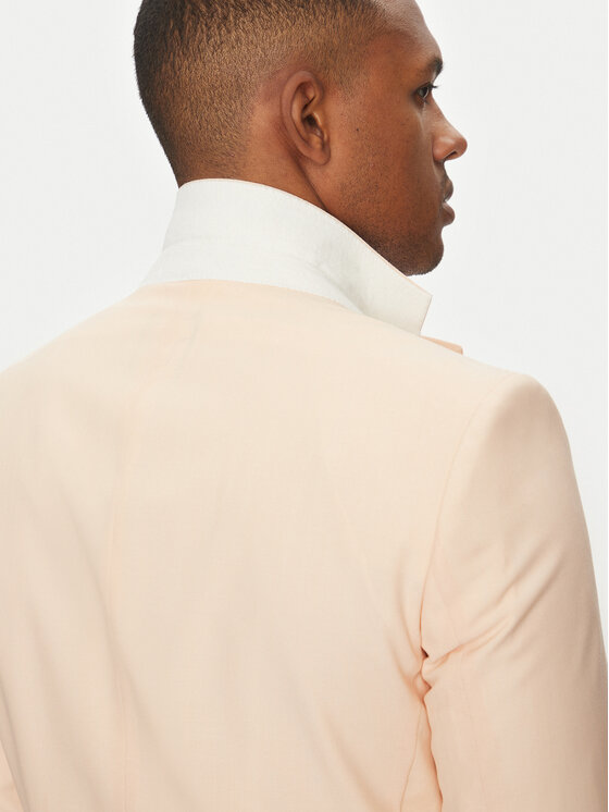 BOSS BOSS Garnitur H-Huge 50540759 Pomarańczowy Slim Fit