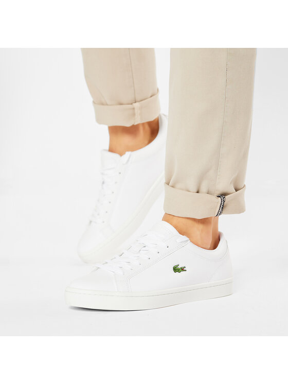 Lacoste Sneakersy Straightset Bl 1 Cam 7 33CAM1070001 Bia y