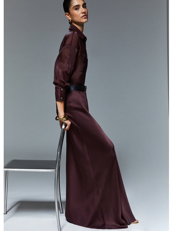 Liu Jo Liu Jo Gonna maxi CA6177T522AP9646 Marrone Regular Fit