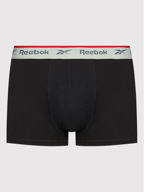 Reebok Reebok Komplet 3 par bokserek Ovett C8266 Czarny
