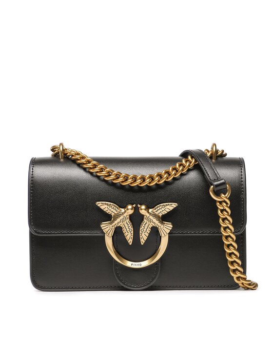 PINKO PINKO Τσάντα Love One Mini Dc PE 23 PLTT 100074 A0F1 Μαύρο