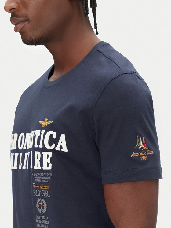 Aeronautica Militare Aeronautica Militare T-shirt 251TS2401J592 Blu scuro Regular Fit