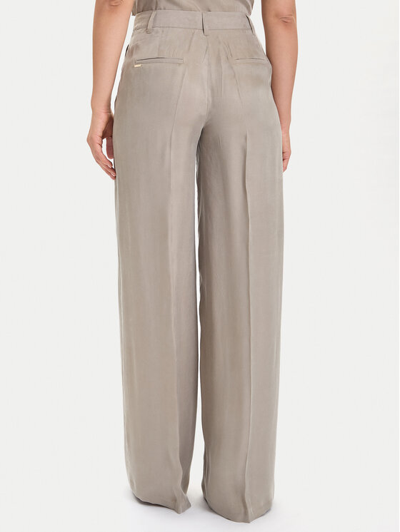 Guess Guess Pantaloni din material W5YB02 WH5N2 Bej Regular Fit