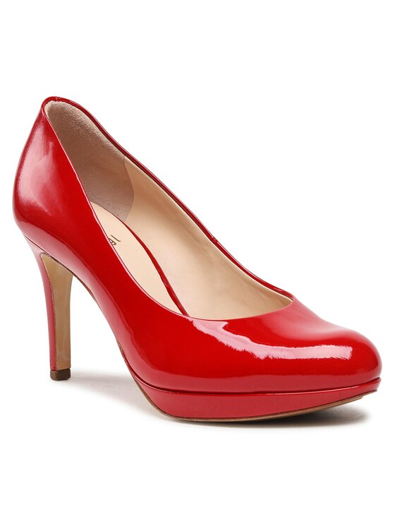 Escarpins Femme Högl Studio 80 - Cuir Verni, Talon Stiletto 8,5 Cm Avec Plateforme, Élégance Et Confort - 5