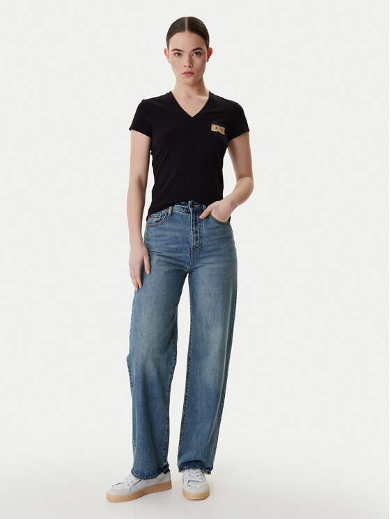 Armani Exchange Armani Exchange Majica XW001803 AF16294 UC001 Črna Regular Fit