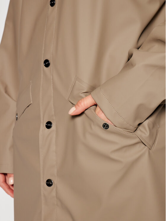 Rains Rains Giacca impermeabile Unisex 1202 Marrone Regular Fit