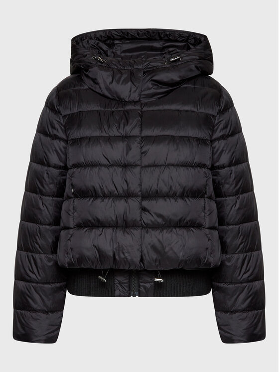 Sisley Sisley Демісезонна куртка 20JBLN00Z Чорний Regular Fit