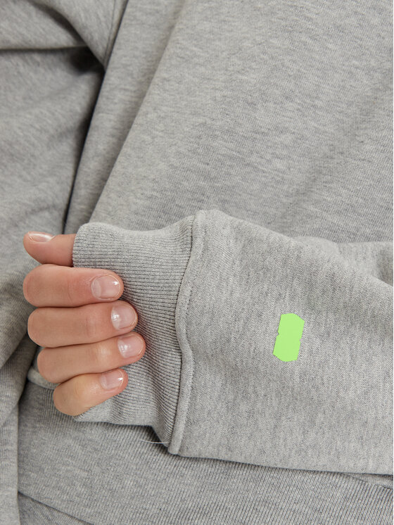 adidas adidas Mikina Ksenia IW5666 Sivá Loose Fit