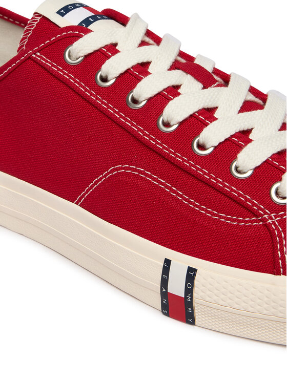 Tommy Jeans Tommy Jeans Tenisice Archive Vulc Y2K EM0EM01674 Crvena