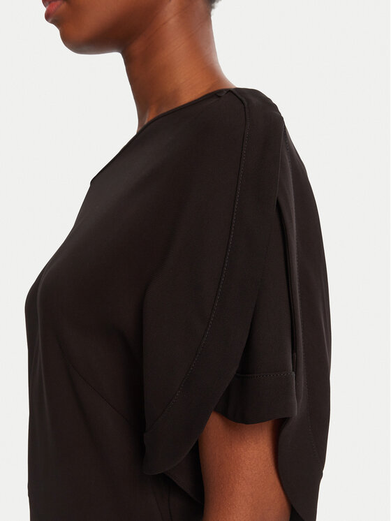 BOSS BOSS Kokteilinė suknelė Denaz 50546587 Juoda Regular Fit