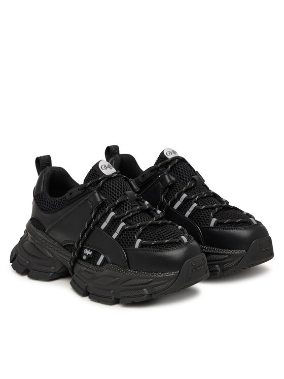 Buffalo Buffalo Sneakers Saturn Lace 1410131 Schwarz