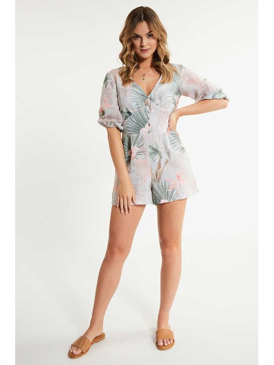 Lunedi Lunedi Kombinezon tropical Kolorowy Regular Fit