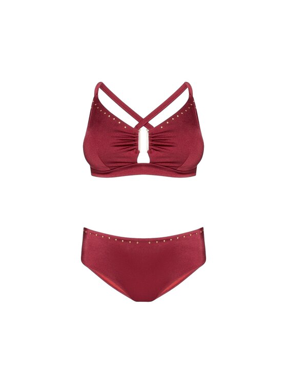 Fiorella Rubino Fiorella Rubino Bikini W022L000342N036 Czerwony