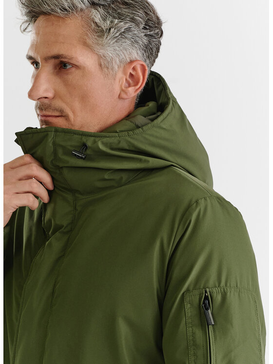 Pako Lorente Pako Lorente Kurtka zimowa P23WF-5X-006 Zielony Classic Fit