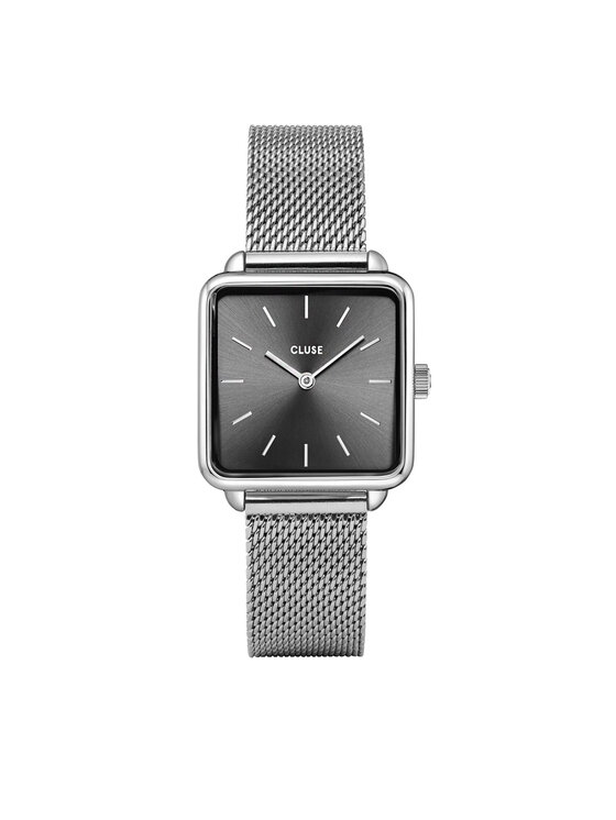 Cluse Cluse Hodinky La Tétragone Mesh CW10307 Strieborná