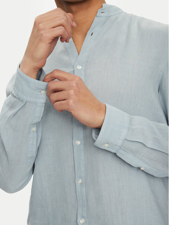 HUGO HUGO Hemd Elvory 50490740 Himmelblau Slim Fit