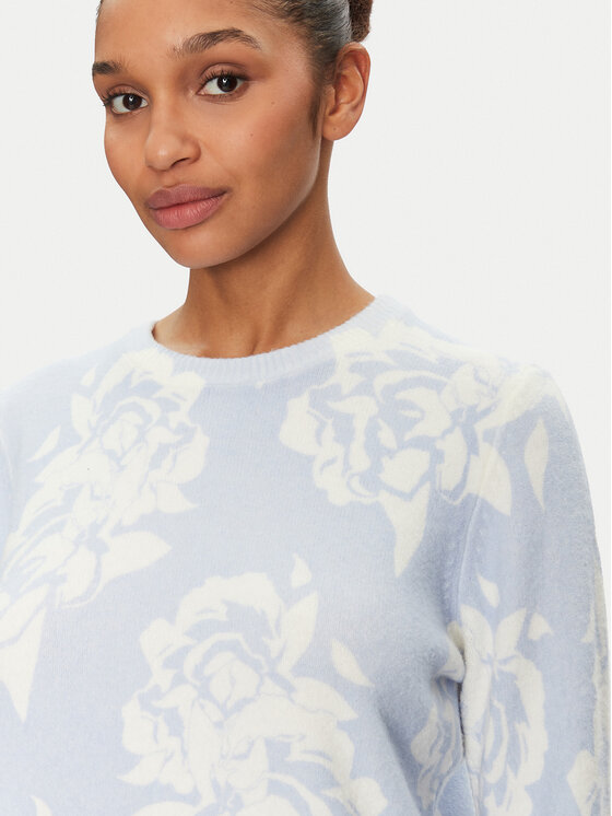 Morgan Morgan Pullover 251-MPETAL Himmelblau Regular Fit