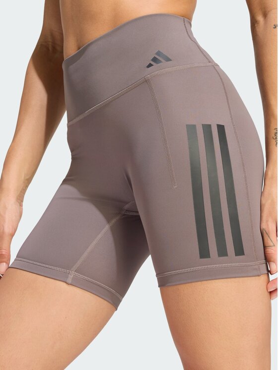 adidas adidas Szorty sportowe 158689 Brązowy Fitted Fit