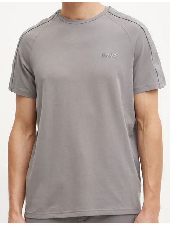 HUGO HUGO T-Shirt 50520480 10254453 050 Šedá Regular Fit