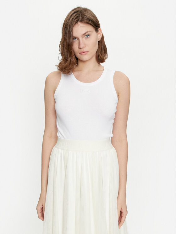 JOOP! JOOP! Top 30040191 Bílá Slim Fit