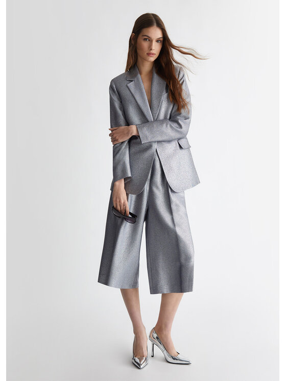 Liu Jo Liu Jo Pantaloncini WF4472T102104007 Argento Regular Fit