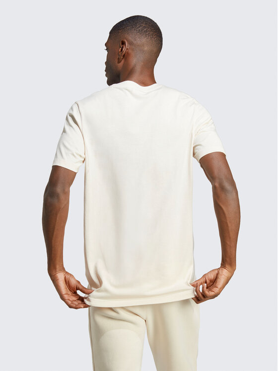 adidas adidas T-Shirt Trefoil Essentials T-Shirt IA4871 Beige Regular Fit
