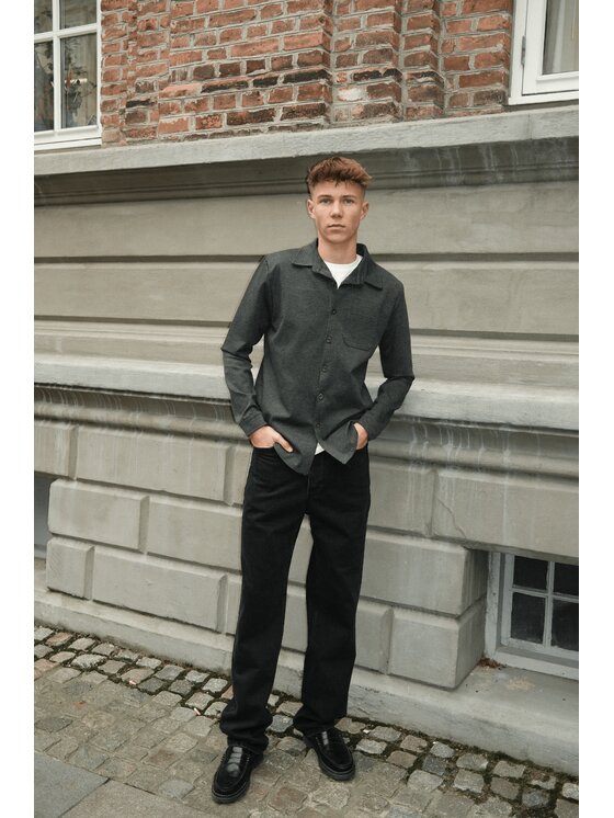 TeeShoppen TeeShoppen Jeansy 'Basic Collection' Czarny Loose Fit