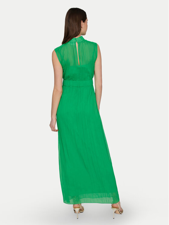 Vila Vila Abendkleid Leane 14093915 Grün Regular Fit