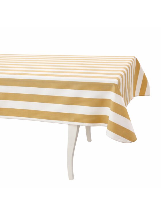 Roseberry Home Roseberry Home Obrus w szerokie pasy Dandy Beige Kolorowy
