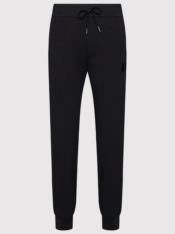 Armani Exchange Armani Exchange Teplákové kalhoty 6KZPFR ZJ6LZ 1200 Černá Regular Fit