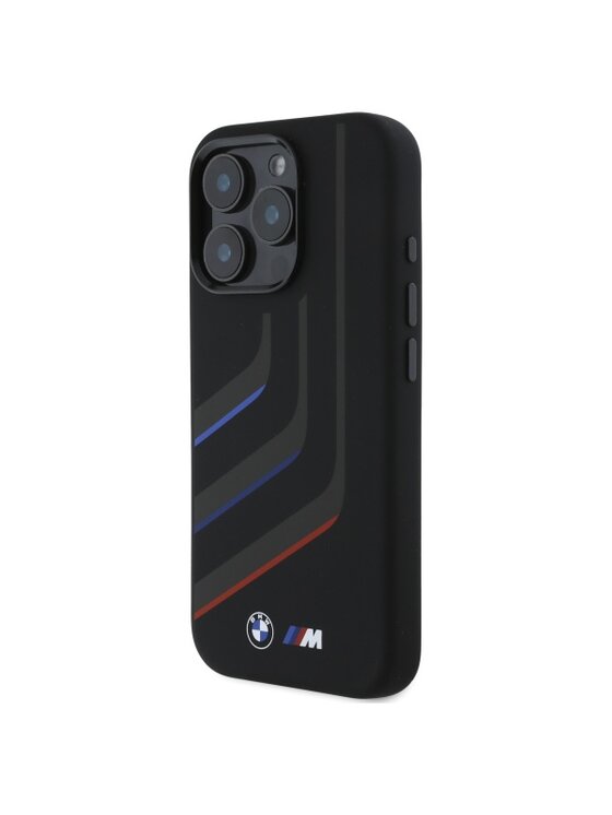 Etui na telefon BMW Motorsport, Czarne, Apple iPhone 16 Pro Max