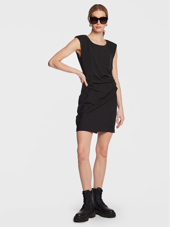 Silvian Heach Silvian Heach Коктейльна сукня GPP23200VE Чорний Regular Fit