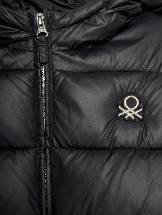 United Colors Of Benetton United Colors Of Benetton Winterjacke 2NQRCN050 Schwarz Slim Fit