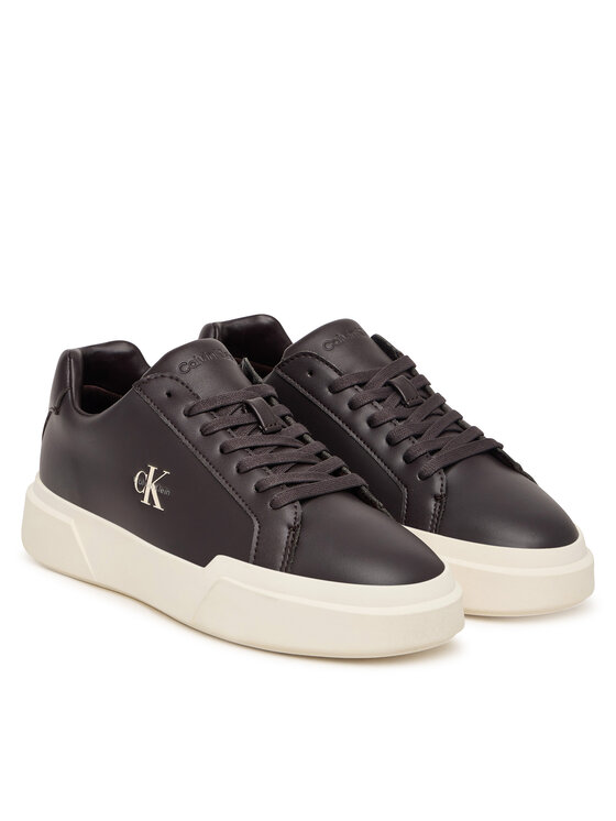 Calvin Klein Calvin Klein Sneakers Chunky Cupsole Laceup Lth YW0YW01947 Maro închis