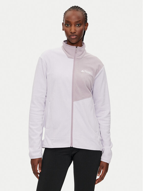 adidas adidas Fliso džemperis Terrex Multi IZ3298 Violetinė Regular Fit
