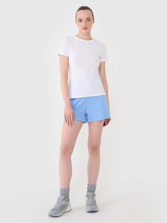 4F 4F T-Shirt NOS Biały Slim Fit