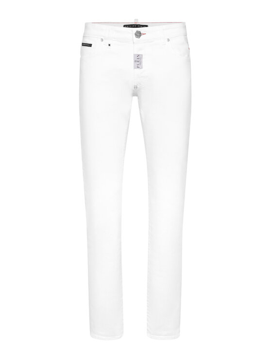 PHILIPP PLEIN PHILIPP PLEIN Jeans 23499 Bianco Straight Leg