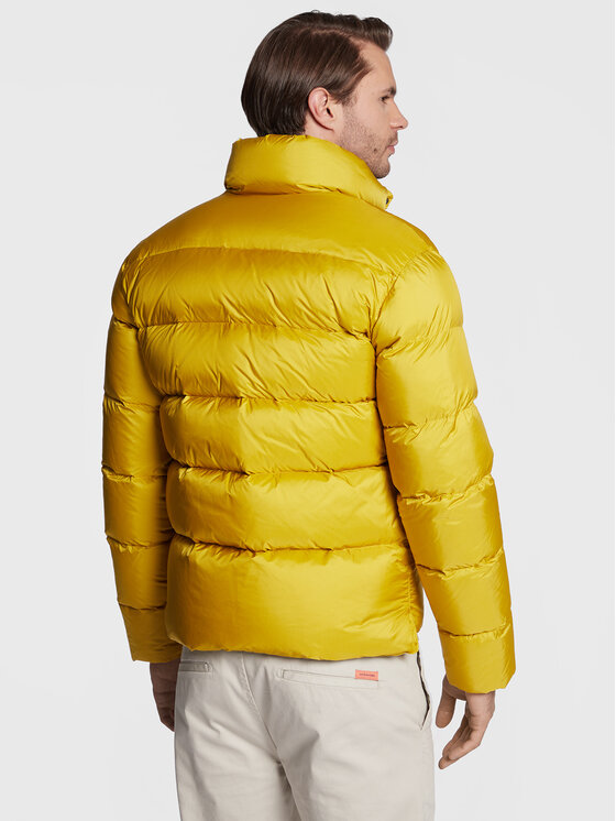 Blauer Blauer Пухено яке Fletcher BLUC03219 006365 Жълт Regular Fit