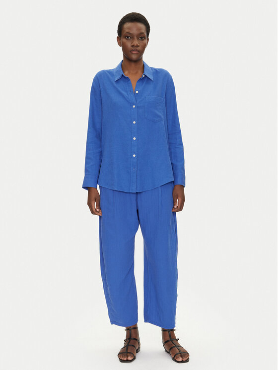 Gap Gap Košeľa 885287-15 Modrá Regular Fit