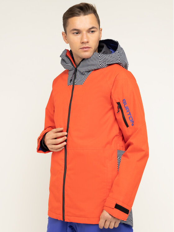 Burton Burton Snowboardová bunda Hilltop 13066105600 Červená Regular Fit