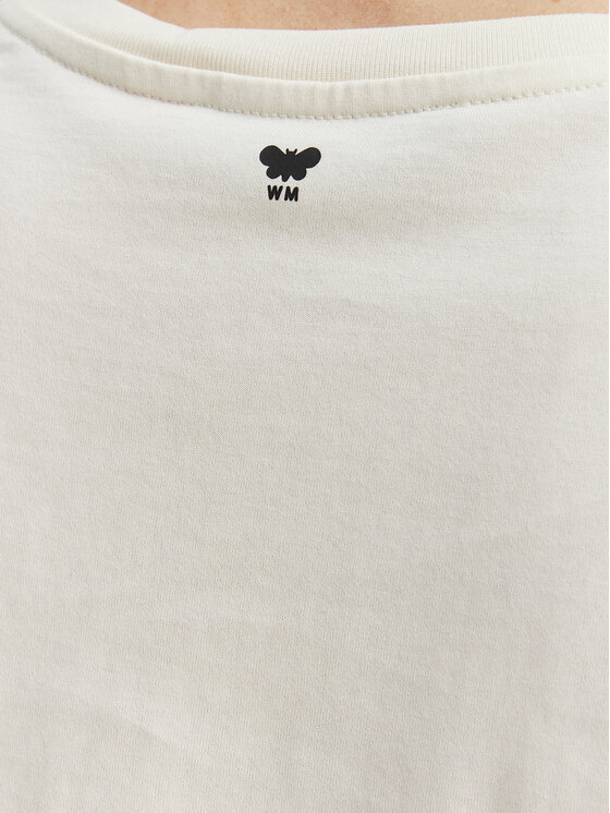 Weekend Max Mara Weekend Max Mara Tricou Pantera 2615971032 Écru Regular Fit