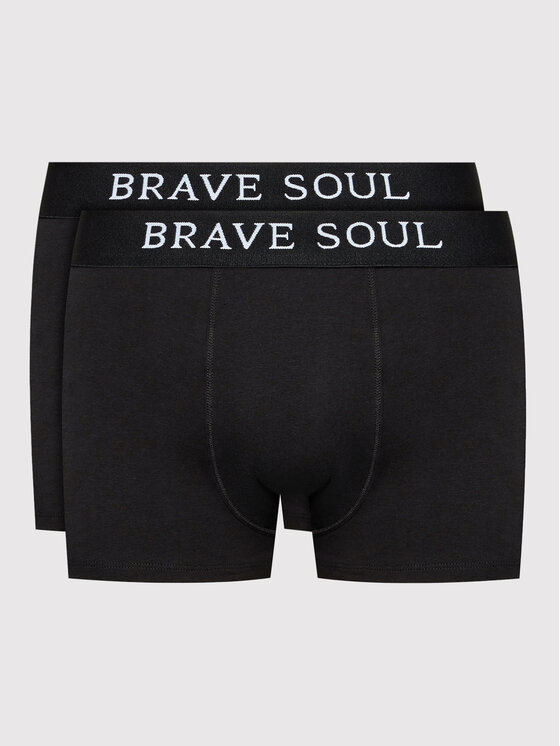 Brave Soul Brave Soul Set od 2 para bokserica MBX-18JOSHUAB Crna